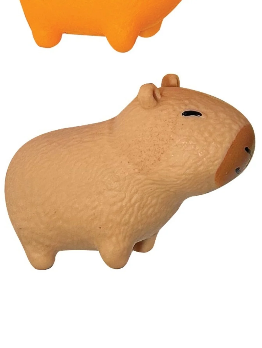 💜 Tan Capybara Squishy Toy 🧸 Sand Filled Stress Relief Fidget Cute